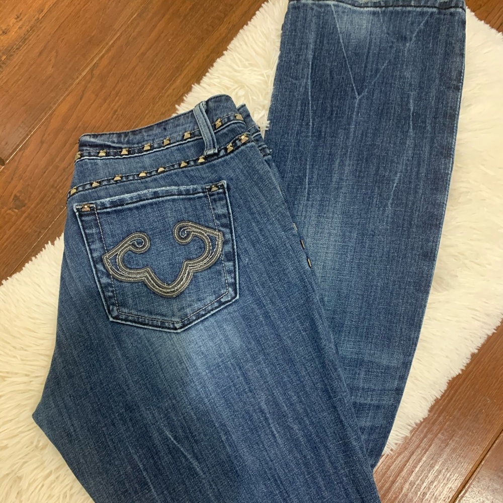 Express Rerock Straight Leg Jeans